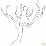 Bare Tree Coloring Page | Free Printable Coloring Pages   Tree Coloring Pages Free Printable