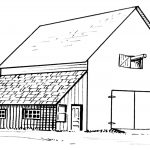 Barn And Lean To Coloring Page | Free Printable Coloring Pages   Free Printable Barn Coloring Pages