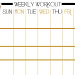 Basic Full Body Workout Plus Free Printable Workout Sheet   Rock And   Free Printable Workout Plans