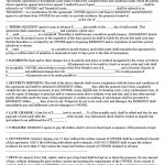 Basic Rental Agreement Or Residential Lease | Rental Info In 2019   Free Printable Basic Rental Agreement