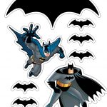 Batman: Free Printable Cake Toppers.   Oh My Fiesta! For Geeks   Batman Cupcake Toppers Free Printable