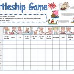 Battleship Game Worksheet   Free Esl Printable Worksheets Made   Free Printable Battleship Game