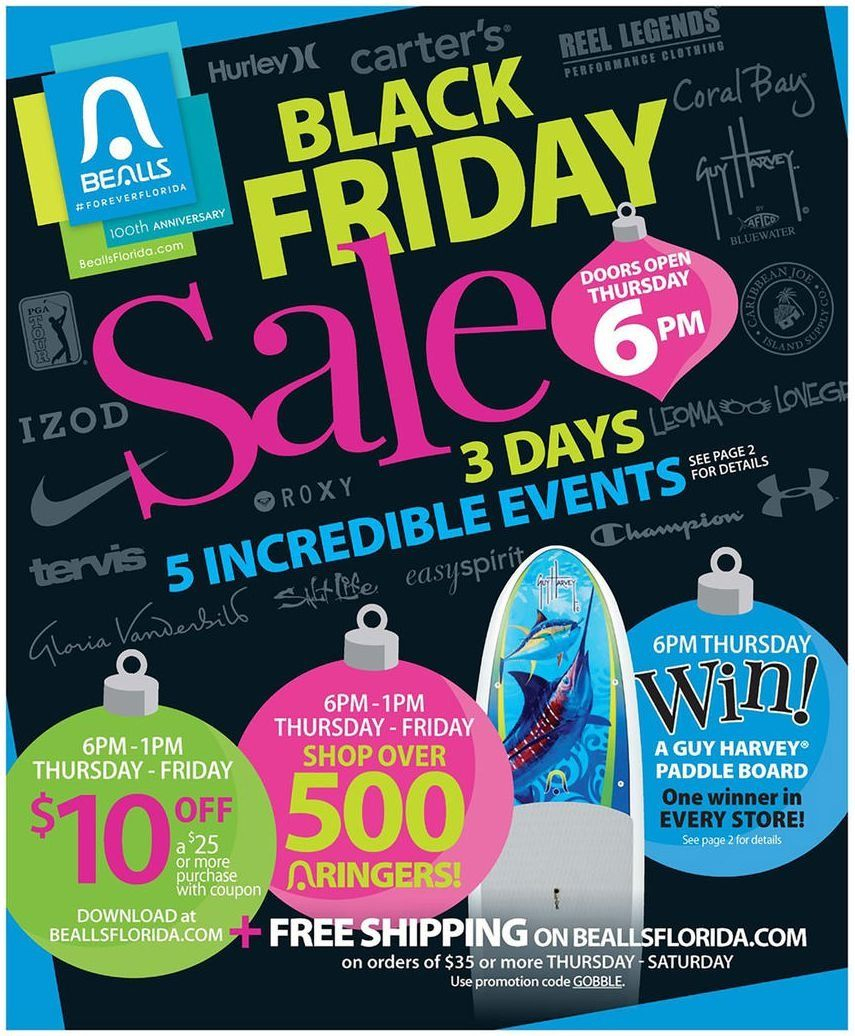 Bealls Department Stores 2018 Black Friday Ad | Online Shopping - Free Printable Bealls Florida Coupon