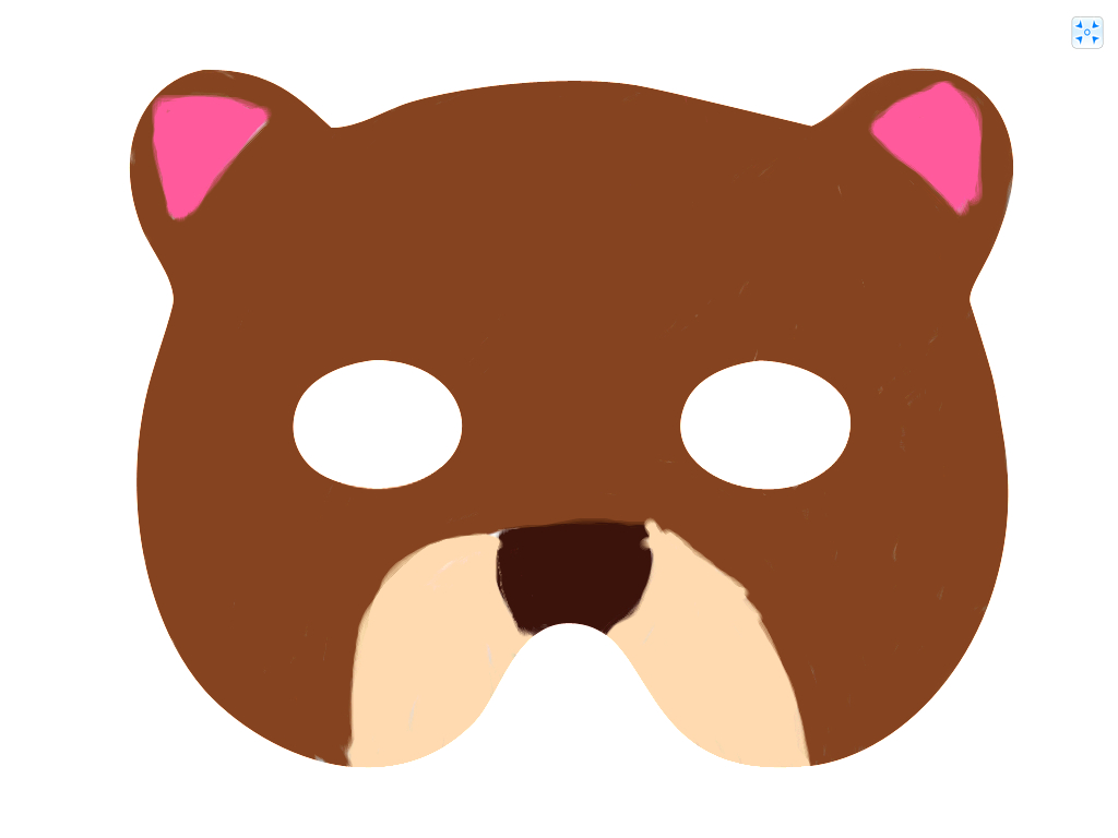 Bear Mask Template - Masks - Free Printable Bear Mask