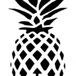 Best Free Printable Stencil Patterns Pineapple Art Drawing   Free Printable Stencil Patterns