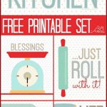 Best Free Printables For Crafts   Kitchen Set Free Printable   Free Printable Quotes Templates