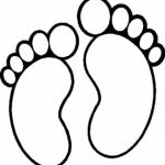 Best Photos Of Printable Feet Template   Free Printable Baby Feet   Free Printable Footprints