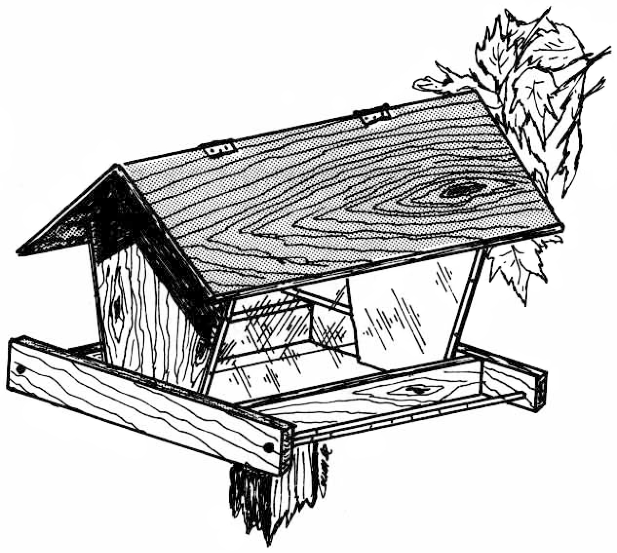 Birdfeeders At Woodworkersworkshop - Free Printable Woodworking Plans