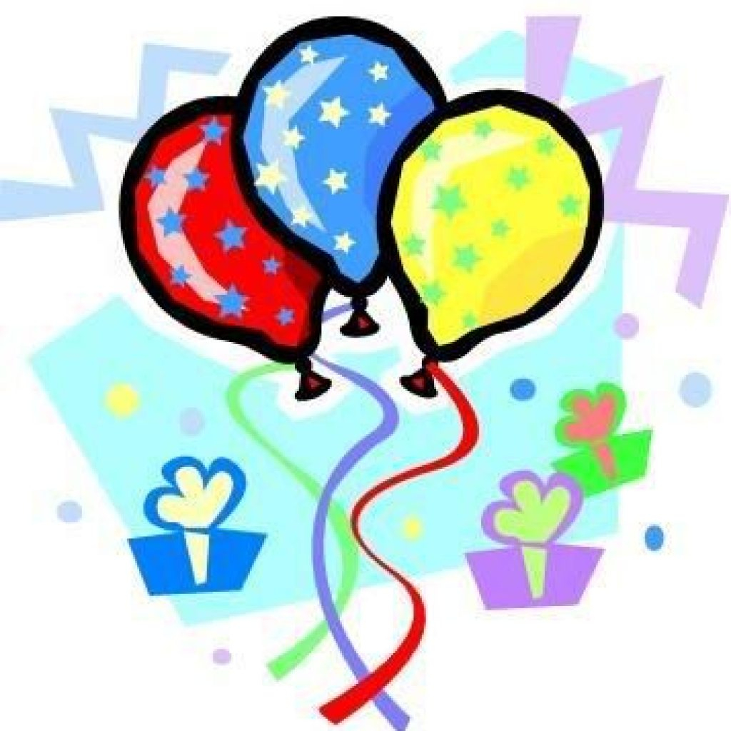 Birthday Clipart Free Printable | Free Clipart Download - Birthday Clipart Free Printable