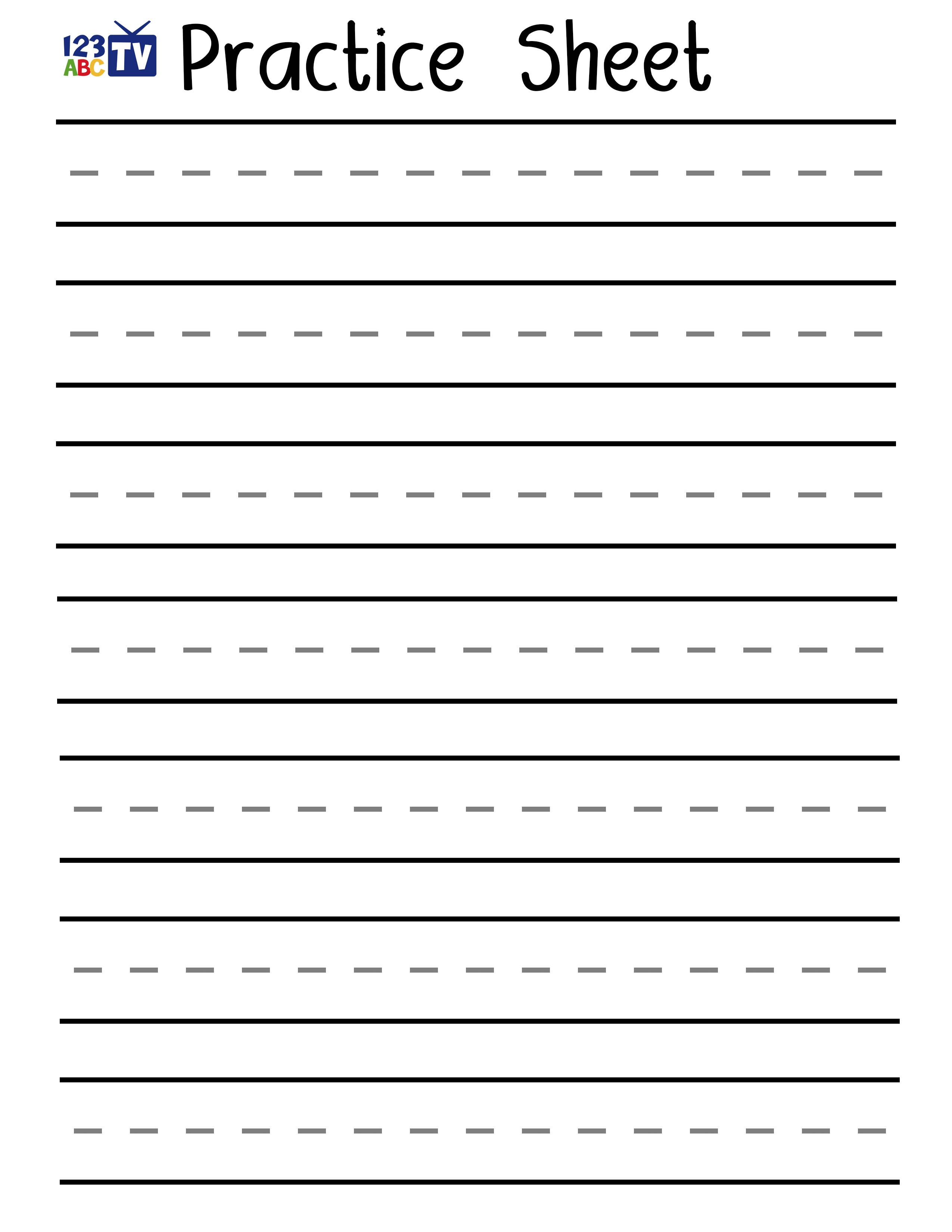 Blank Handwriting Worksheets Pdf Awesome Print Handwriting - Free Printable Blank Handwriting Worksheets