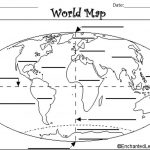 Blank Maps Of Continents And Oceans And Travel Information   Free Printable Map Of Continents And Oceans