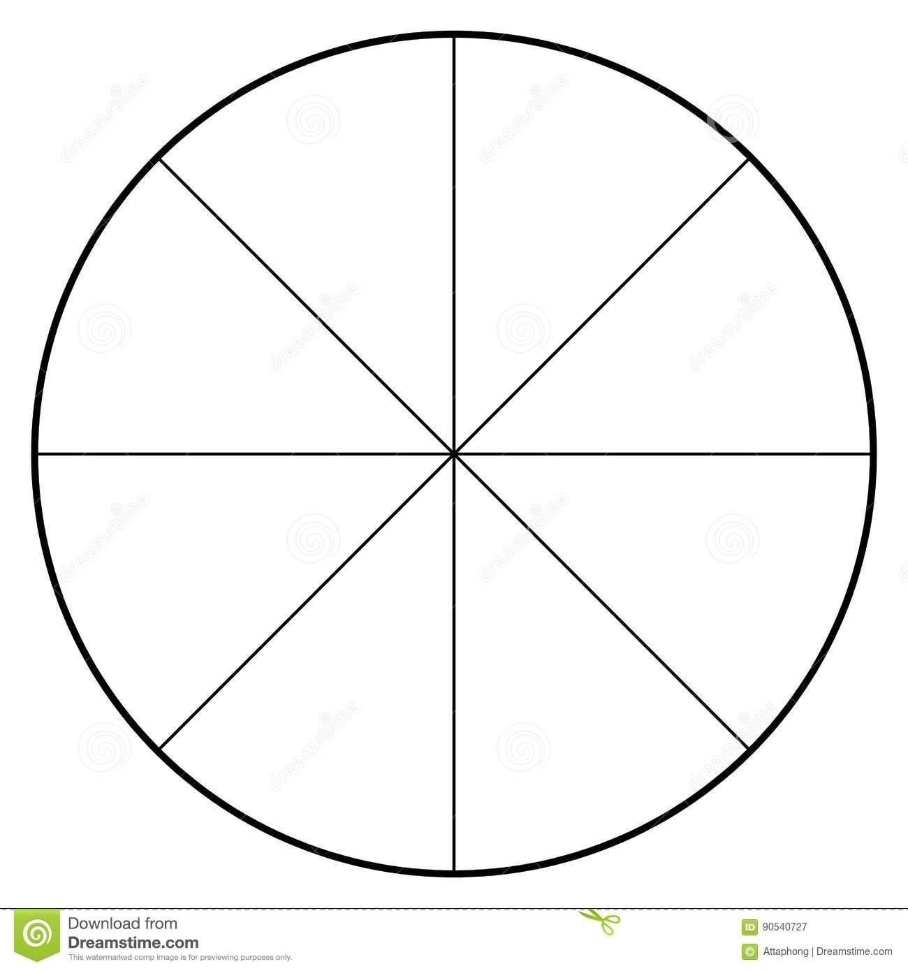 Blank Pie Chart 2018 | Corner Of Chart And Menu - Free Printable Pie Chart