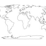 Blank World Map Pdf   Free Maps World Collection   Free Printable World Map Pdf