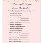 Blush And Confetti How Well Do You Know The Bride Game   Chicfetti   How Well Do You Know The Bride Free Printable