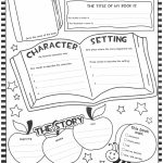 Book Report Poster (Updated) | Squarehead Teachers   Free Printable Book Report Forms For Elementary Students