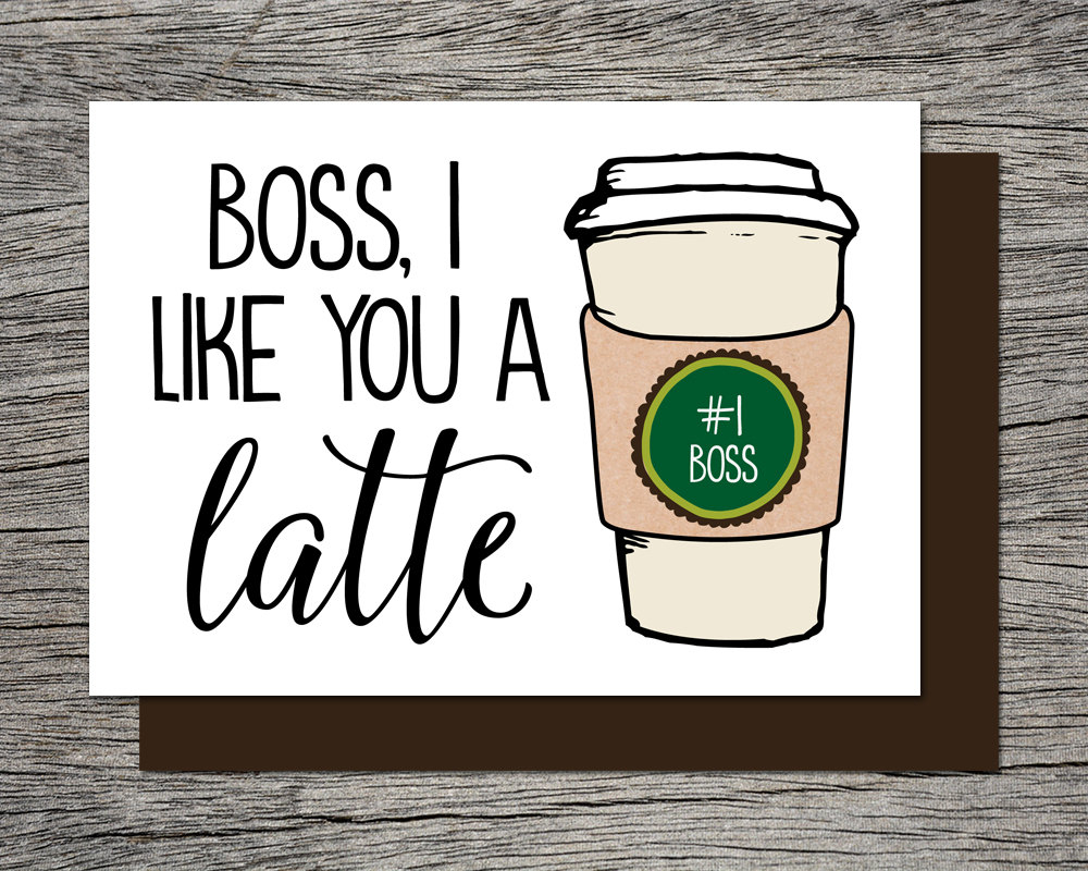 Boss&amp;#039;s Day Card Bosses Day Card Printable Card Boss | Etsy - Boss Day Cards Free Printable