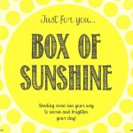 Box Of Sunshine & Free Digital Download | Gift  Box Of Sunshine   Box Of Sunshine Free Printable