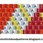 Brick Stitch Bead Patterns Journal: #10 Free Brick Stitch Pony Bead   Pony Bead Patterns Free Printable