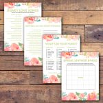 Bridal Shower Games Free Printable     Samantha Jean Photograhy   Free Printable Bridal Shower Games What's In Your Purse