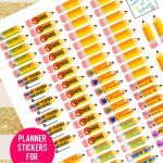 Britney Dearest: Free Printable | Planner Stickers For School   Free Printable Stickers For Teachers
