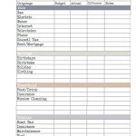 Budget Planner Spreadsheet Uk Free Printable Monthly Template   Household Budget Template Free Printable