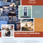 Bungalow Real Estate Flyer Template | Real Estate Marketing Ideas   Free Printable Real Estate Flyer Templates
