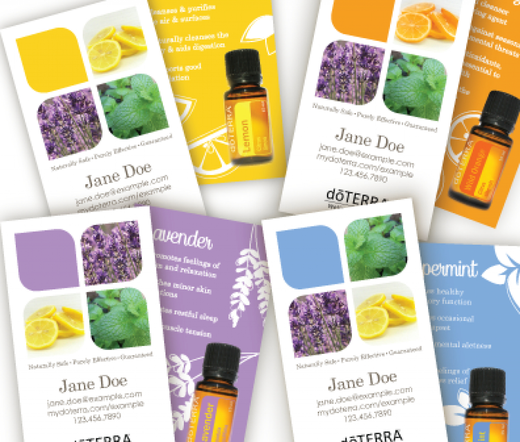 Business Card Templates - Creative Essentials In Free Printable - Free Printable Doterra Sample Cards
