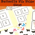 Butterfly File Folder Games: Free Printable!   Views From A Step Stool   Free Printable Fall File Folder Games