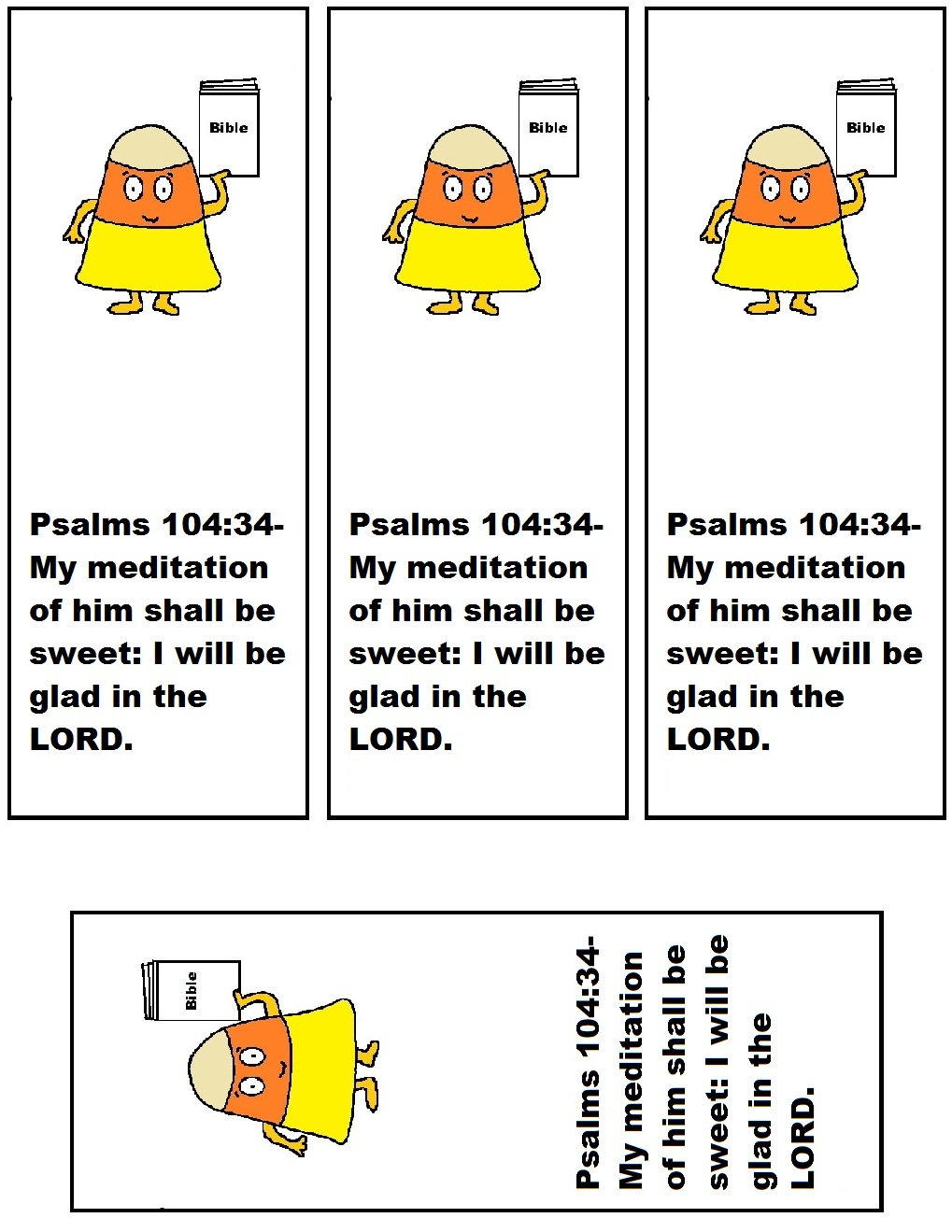 Candy Corn Sunday School Lesson|Fall Sunday School Lessons - Free Printable Bible Crafts