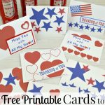 Cards To Support Our Troops   Free Printable   Organized 31   Free Printable Thank You Cards For Soldiers