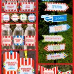 Carnival Party Printables, Invitations & Decorations – Colorful   Free Printable Carnival Decorations