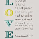 Carry Grace: Love Isfree Printable   Love Is Patient Free Printable