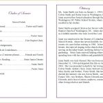 Catholic Funeral Mass Booklet Template Example Simple Funeral Order   Free Printable Catholic Mass Book
