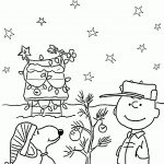 Charlie Brown And Christmas Coloring Pages For Kids, Printable Free   Free Printable Christmas Coloring Pages For Kids
