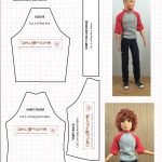 Chellywood Has Free, Printable Sewing Patterns For Lots Of   Free Printable Patterns For Sewing Doll Clothes