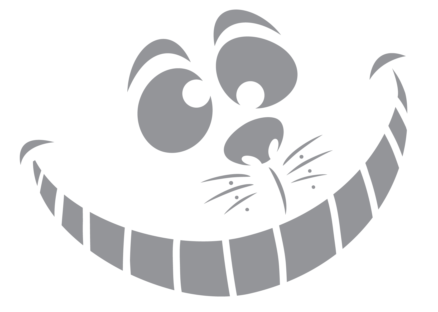 Printable Cheshire Cat Template