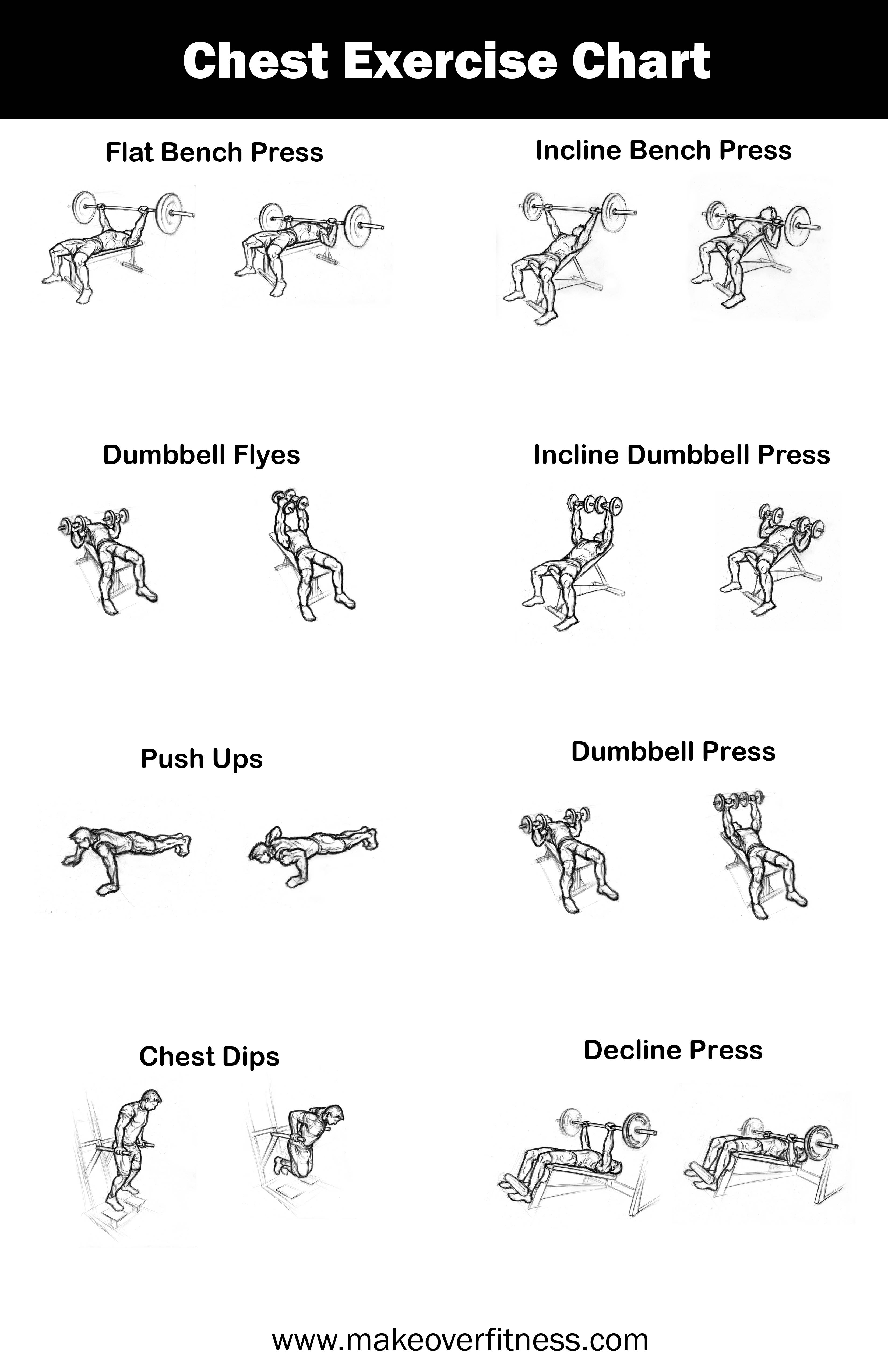 chest workouts at home