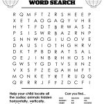 Chinese New Year Printable: Word Search | Coloring Pages   2Nd Grade Word Search Free Printable