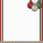 Christmas 2 Free Stationery Template Downloads | Michelle   Free   Free Printable Christmas Stationary