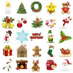 Christmas Bingo  Free Printables   Free Printable Christmas Cutouts