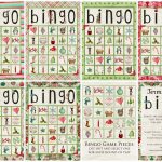 Christmas Bingo Game   Simply Fresh Designs   Free Printable Christmas Bingo Cards