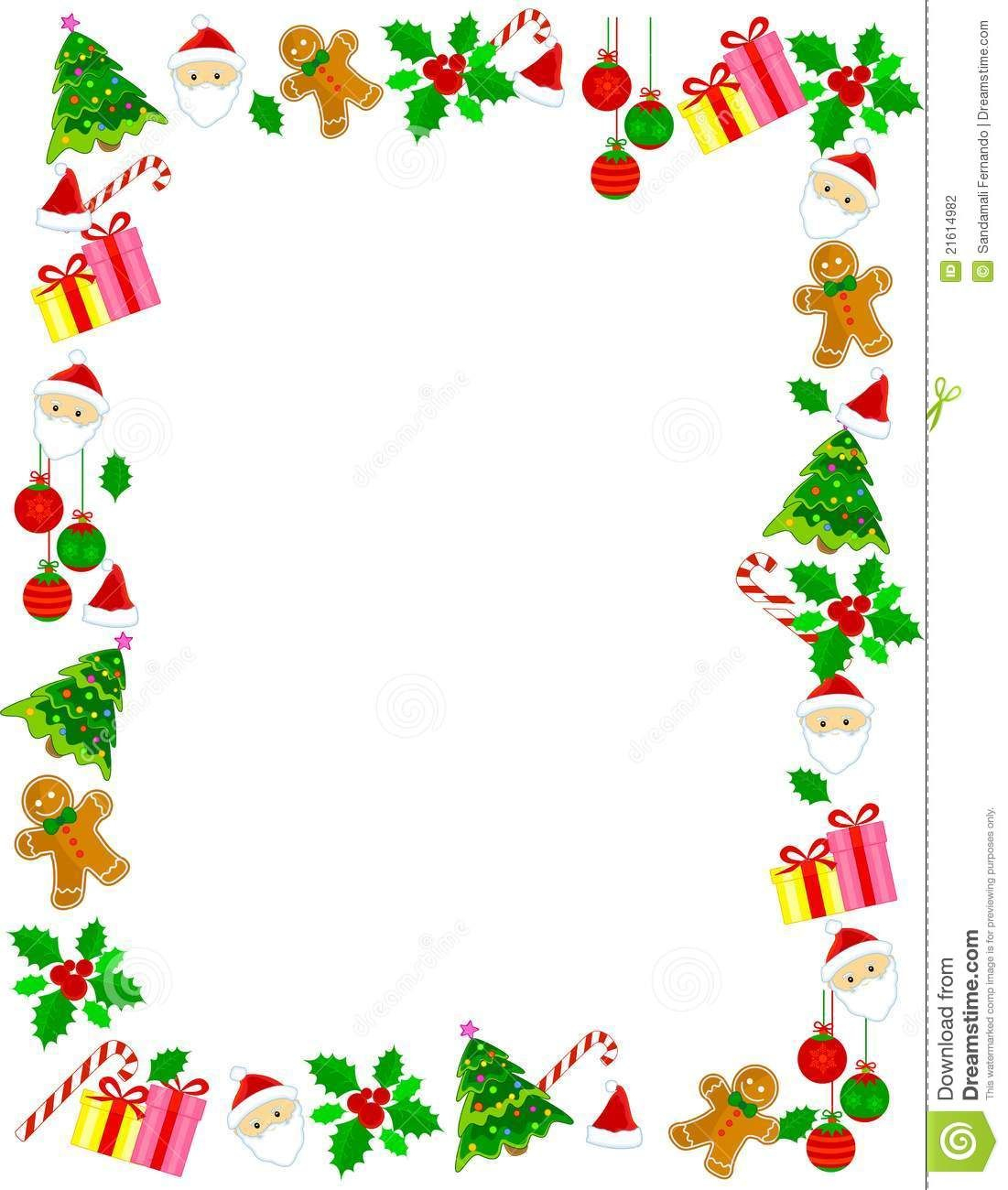 Christmas Border / Frame - Download From Over 50 Million High - Free Printable Christmas Frames And Borders