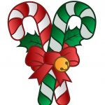 Christmas Candy Cane Clipart   Free Printable Candy Cane