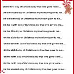 Christmas Charades Game And Free Printable Roundup!   A Girl And A   Christmas Song Scramble Free Printable