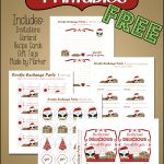 Christmas Cookie Exchange ~ Free Printables | Avec Amour, Fait   Free Christmas Cookie Exchange Printable Invitation