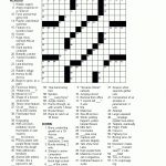 Christmas Crossword Puzzles Online For Adults Puzzle Free Printable   Free Printable Crossword Puzzles For Adults