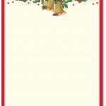 Christmas Letterhead Templates Word Free Printable Christmas   Free Printable Christmas Letterhead