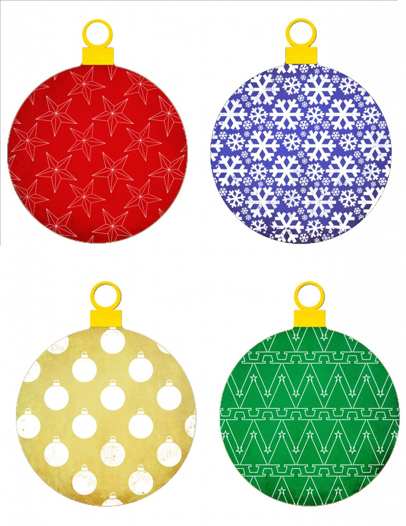 Christmas Ornament Stencil Free Printable – Festival Collections - Free Printable Christmas Ornaments Stencils