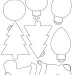 Christmas Ornament Stencils Printable – Festival Collections   Free Printable Christmas Ornaments Stencils