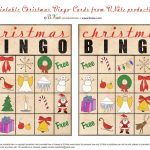 Christmas Printables Images | Free Printable Christmas Bingo Cards   Free Printable Christmas Bingo